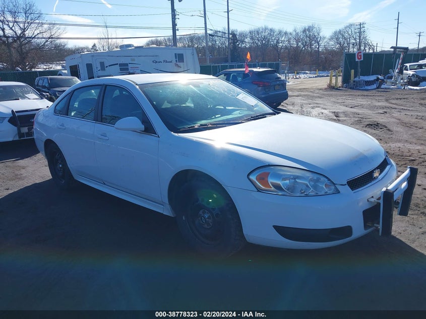 2014 CHEVROLET IMPALA LIMITED POLICE - 2G1WD5E36E1160399