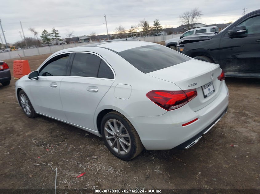 VIN W1K3G4EB5LW046487 2020 MERCEDES-BENZ A 220