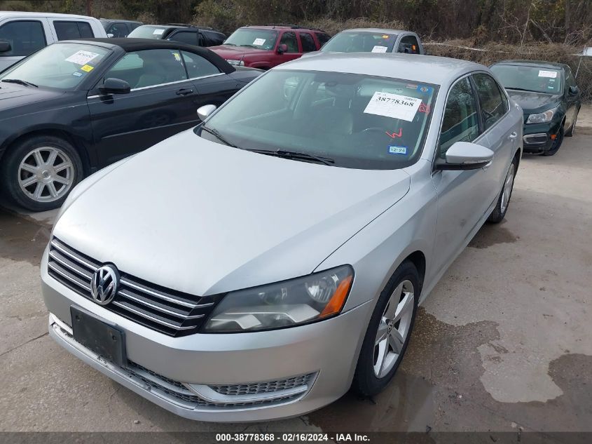 2012 Volkswagen Passat 2.5L Se VIN: 1VWBP7A30CC005799 Lot: 40497875