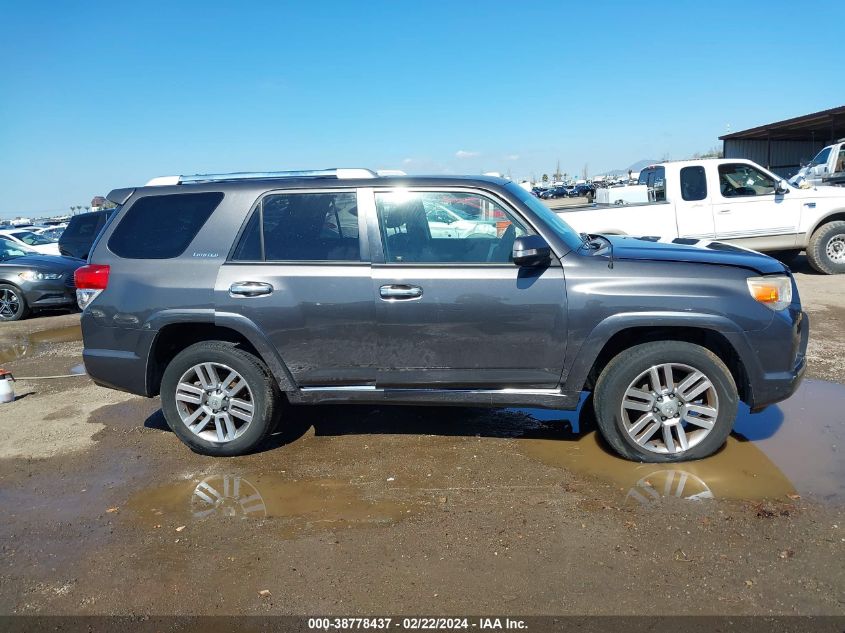 2010 Toyota 4Runner Limited V6 VIN: JTEBU5JR1A5028459 Lot: 38778437