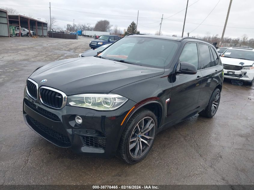 2015 BMW X5 M VIN: 5YMKT6C56F0C89348 Lot: 38778465