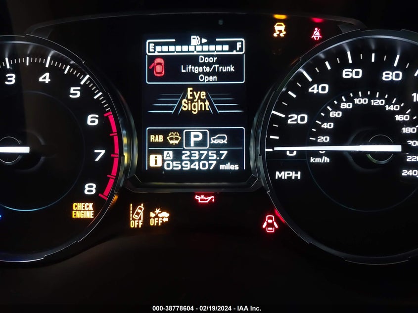 2017 SUBARU FORESTER - JF2SJAWCXHH424152