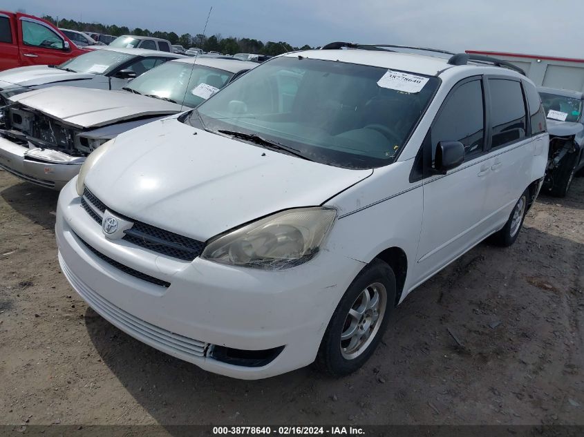 2004 Toyota Sienna Ce/Le VIN: 5TDZA23C44S006778 Lot: 38778640