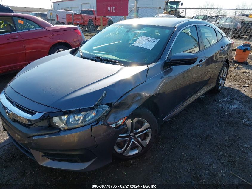 19XFC2F58GE018828 2016 Honda Civic Lx