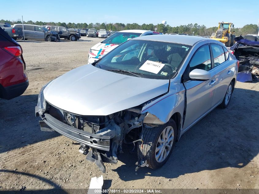 2018 Nissan Sentra Sv VIN: 3N1AB7AP7JL619592 Lot: 38778811