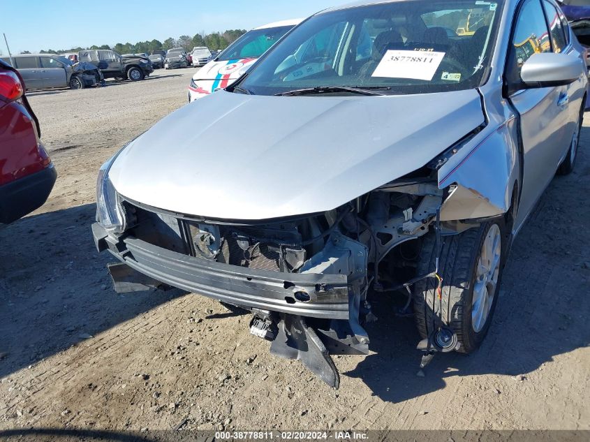 2018 Nissan Sentra Sv VIN: 3N1AB7AP7JL619592 Lot: 38778811