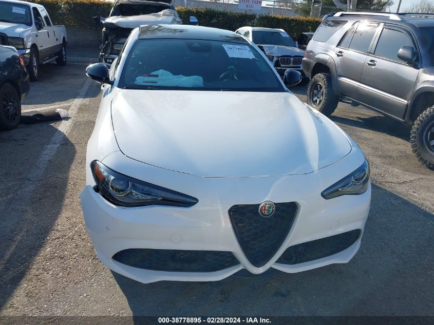 2022 Alfa Romeo Giulia Veloce Ti Rwd VIN: ZARFAMBN2N7657202 Lot: 38778895