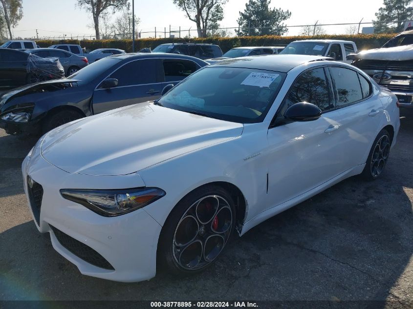 2022 Alfa Romeo Giulia Veloce Ti Rwd VIN: ZARFAMBN2N7657202 Lot: 38778895