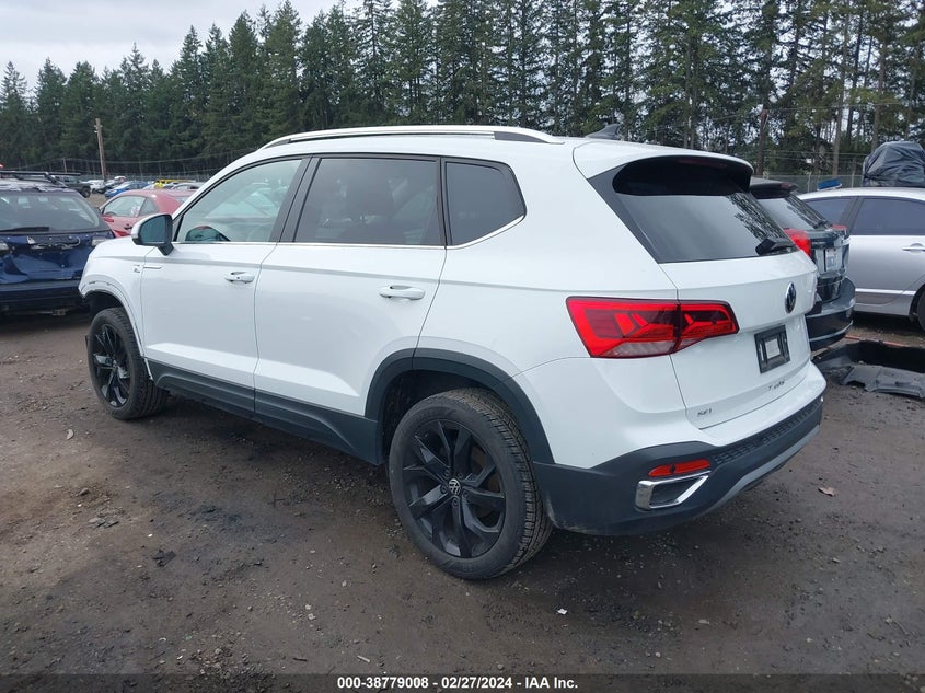 2022 VOLKSWAGEN TAOS 1.5T SEL - 3VV1X7B21NM010615