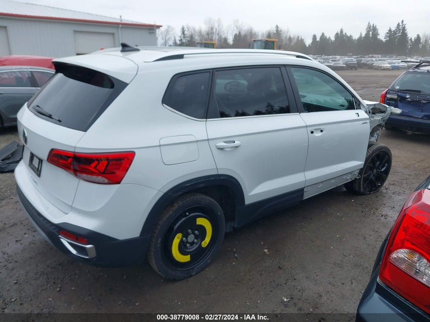 2022 VOLKSWAGEN TAOS 1.5T SEL - 3VV1X7B21NM010615