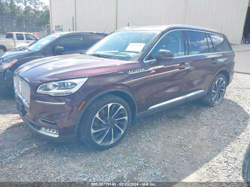 5LM5J7XC6LGL14316 2020 Lincoln Aviator Reserve