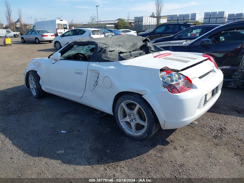 2003 Toyota Mr2 Spyder VIN: JTDFR320130058198 Lot: 38779146