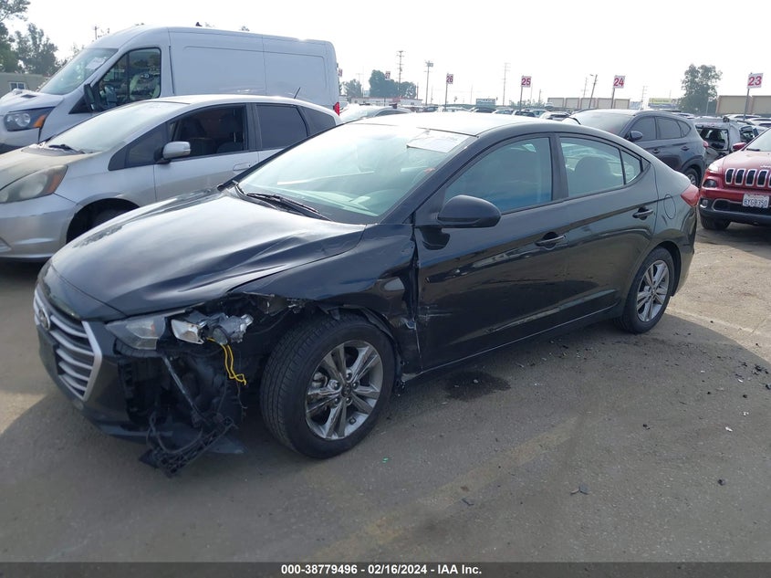 VIN KMHD84LF5HU272562 2017 HYUNDAI ELANTRA SE/VALUE/LIMITED