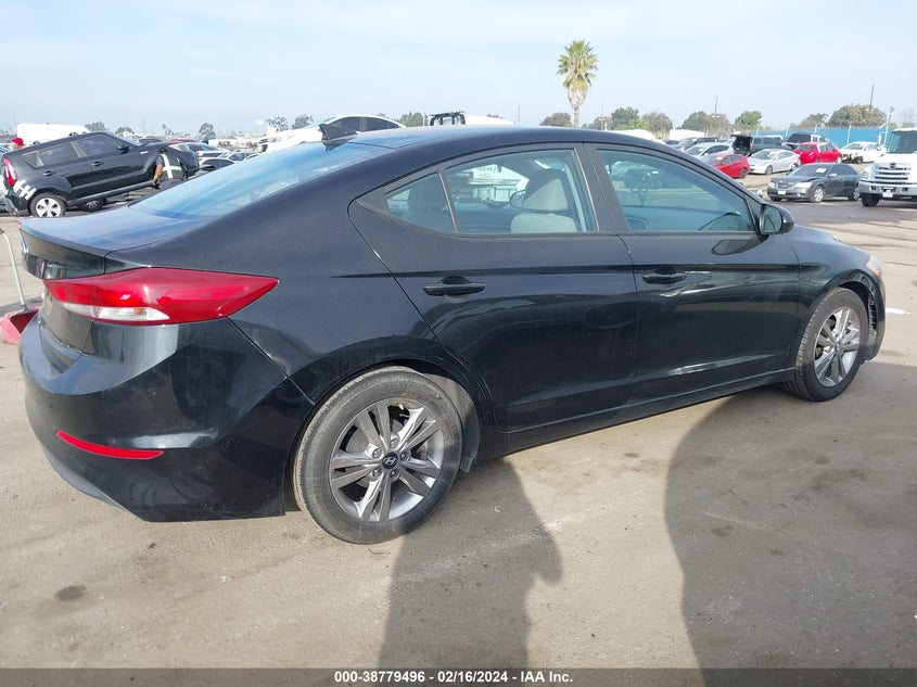 VIN KMHD84LF5HU272562 2017 HYUNDAI ELANTRA SE/VALUE/LIMITED