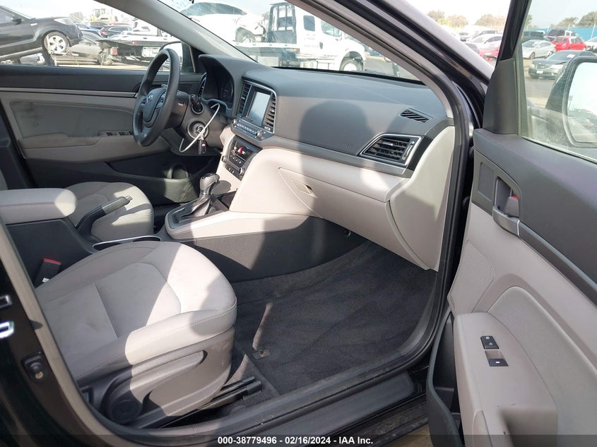 VIN KMHD84LF5HU272562 2017 HYUNDAI ELANTRA SE/VALUE/LIMITED