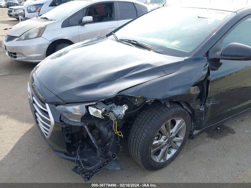 VIN KMHD84LF5HU272562 2017 HYUNDAI ELANTRA SE/VALUE/LIMITED