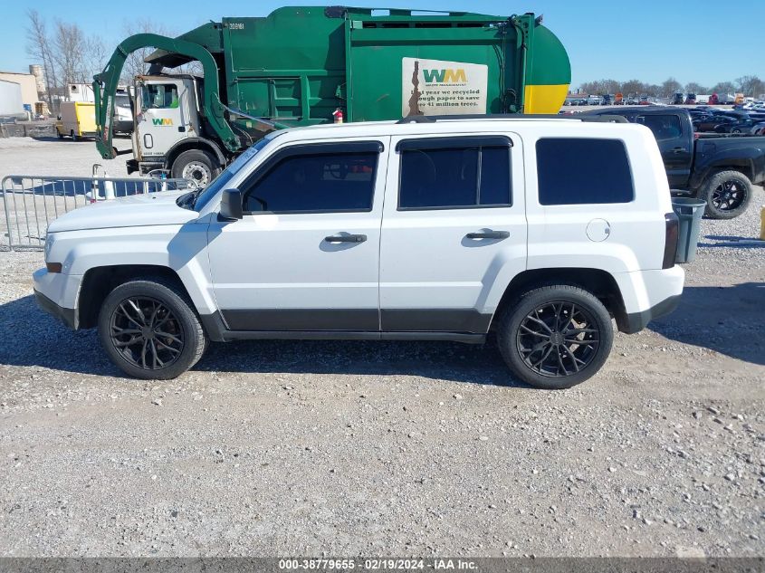 2017 Jeep Patriot Sport Fwd VIN: 1C4NJPBA1HD136451 Lot: 38779655