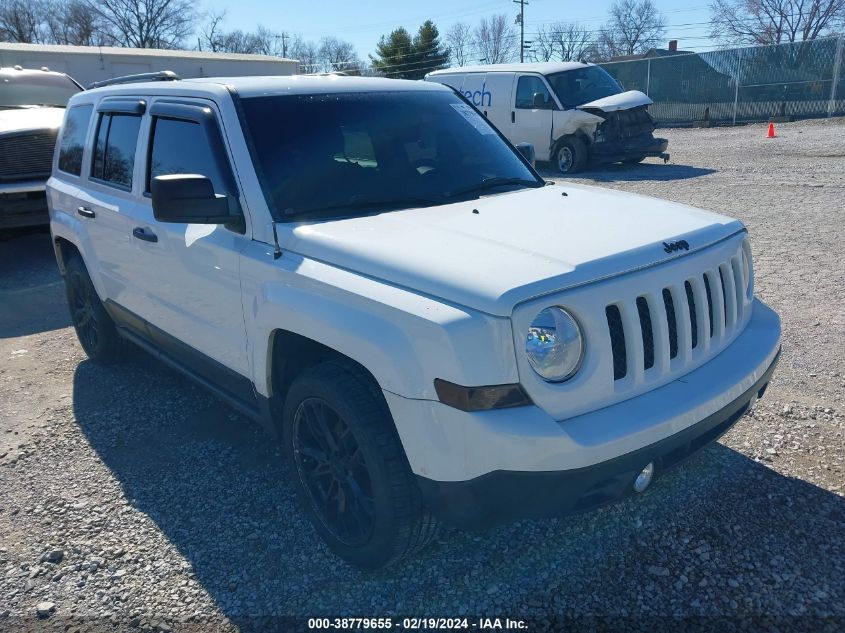 2017 Jeep Patriot Sport Fwd VIN: 1C4NJPBA1HD136451 Lot: 38779655