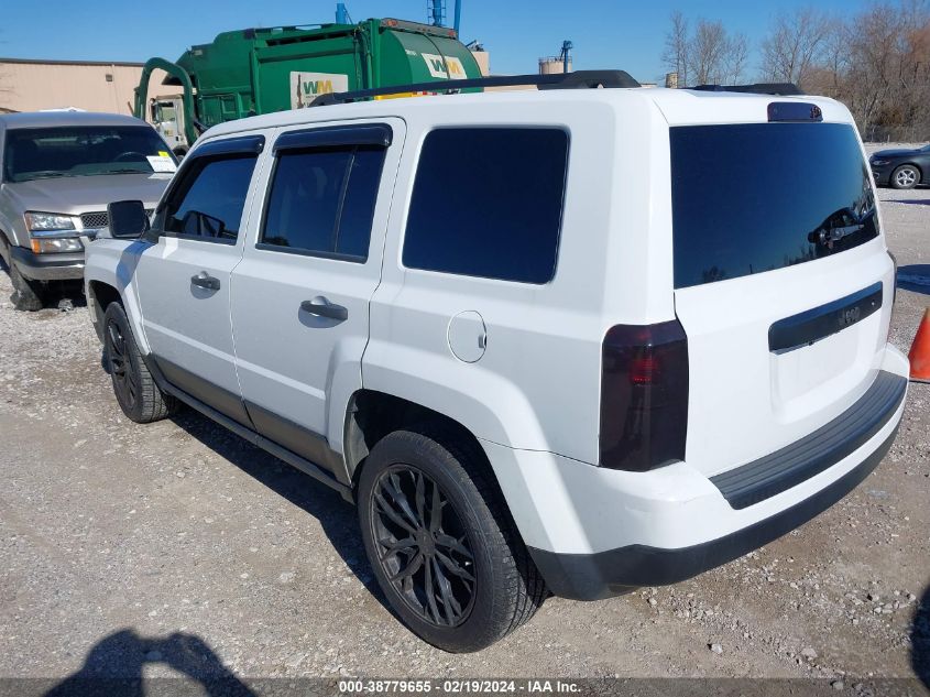 2017 Jeep Patriot Sport Fwd VIN: 1C4NJPBA1HD136451 Lot: 38779655