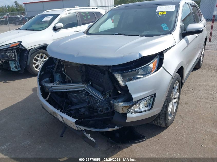 2015 Ford Edge Titanium VIN: 2FMTK4K98FBB88425 Lot: 38779855