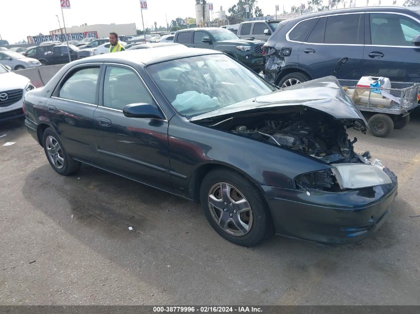 2002 Mazda 626 Lx VIN: 1YVGF22C925265645 Lot: 38779996