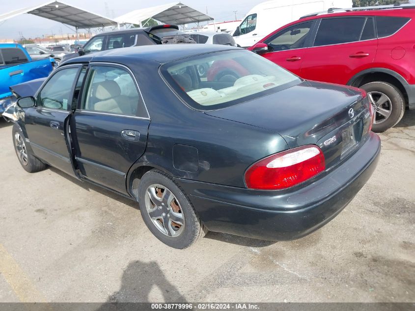 2002 Mazda 626 Lx VIN: 1YVGF22C925265645 Lot: 38779996