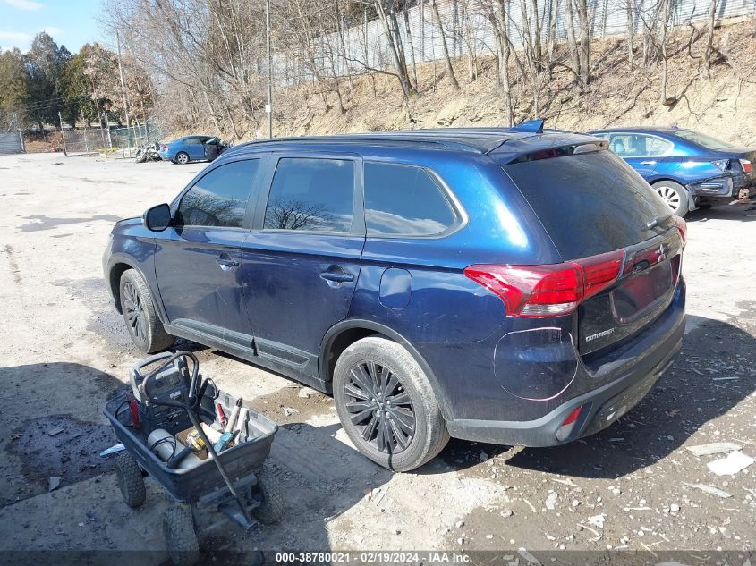 2020 Mitsubishi Outlander Le 2.4/Se 2.4/Sel 2.4/Sp 2.4 VIN: JA4AD3A3XLZ036565 Lot: 38780021