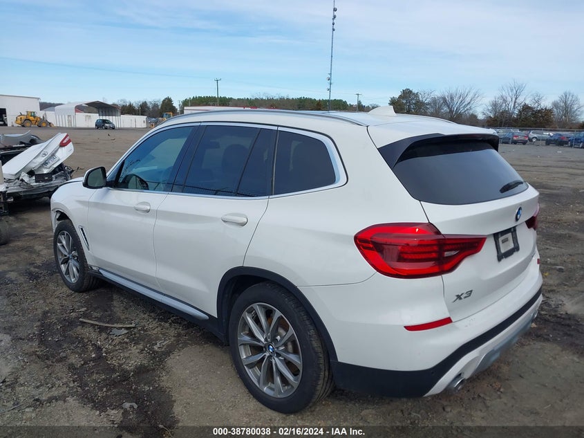 VIN 5UXTR9C55KLD92538 2019 BMW X3 XDRIVE30I