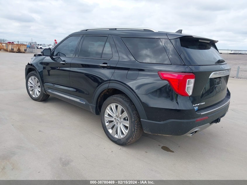 VIN 1FMSK8FH0NGC35927 2022 FORD EXPLORER LIMITED