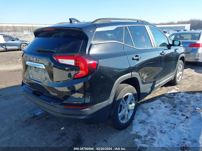 2022 GMC Terrain Awd Sle VIN: 3GKALTEV8NL117101 Lot: 38780556