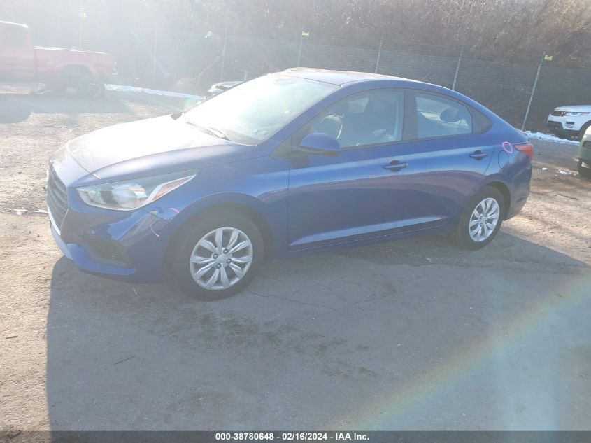 2021 Hyundai Accent Se VIN: 3KPC24A68ME143194 Lot: 38780648