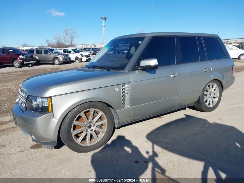 2012 Land Rover Range Rover Supercharged VIN: SALMF1E49CA389939 Lot: 38780717