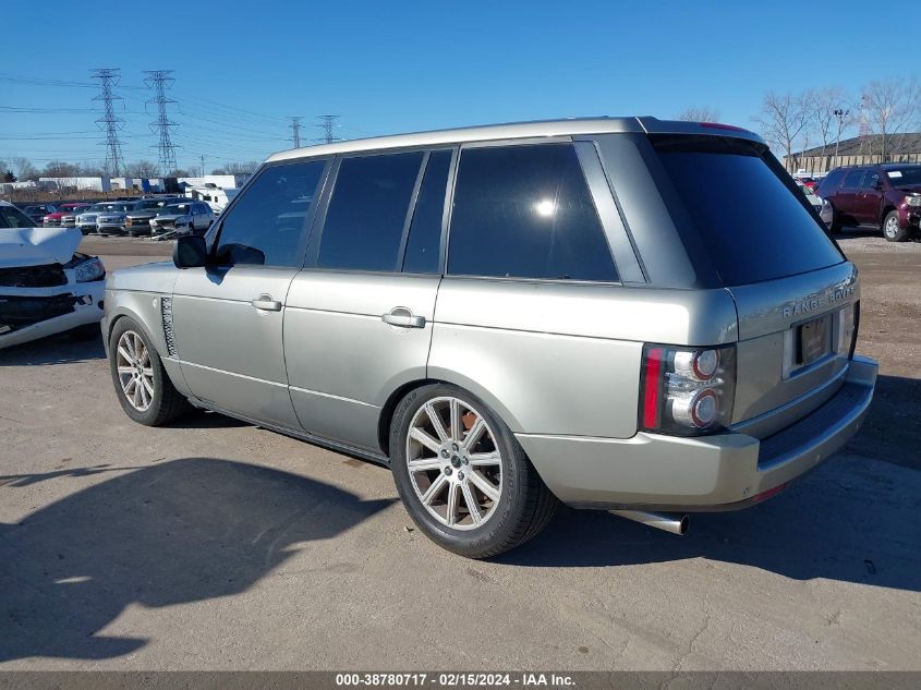 2012 Land Rover Range Rover Supercharged VIN: SALMF1E49CA389939 Lot: 38780717