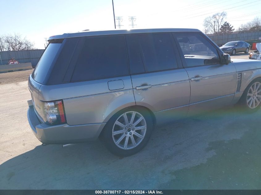 2012 Land Rover Range Rover Supercharged VIN: SALMF1E49CA389939 Lot: 38780717