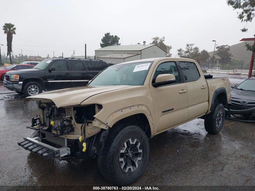 2020 TOYOTA TACOMA DOUBLE CAB/SR5/TRD SPORT/ - 3TMAZ5CN6LM126394