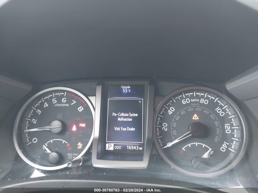 2020 TOYOTA TACOMA DOUBLE CAB/SR5/TRD SPORT/ - 3TMAZ5CN6LM126394