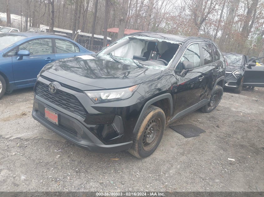 VIN 2T3H1RFV1LW093408 2020 TOYOTA RAV4 LE