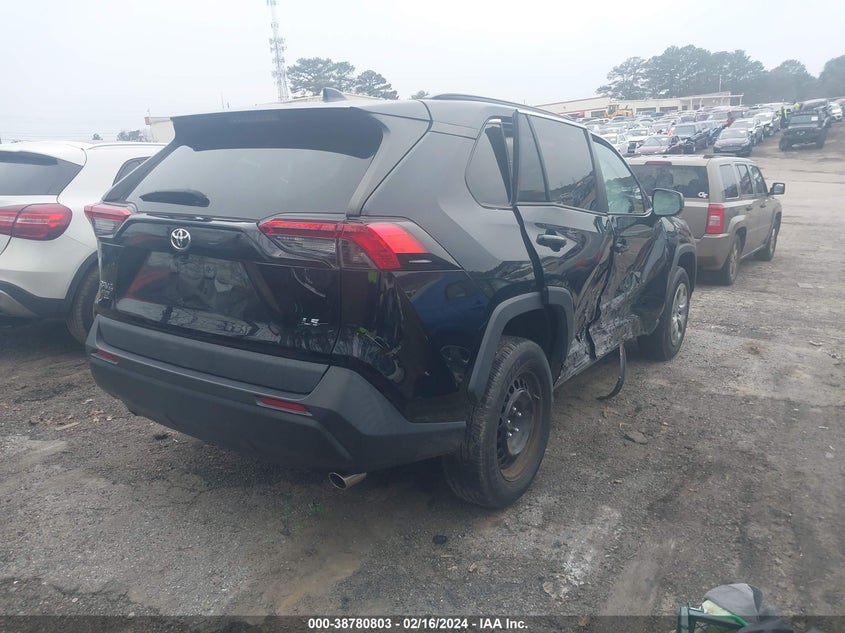 VIN 2T3H1RFV1LW093408 2020 TOYOTA RAV4 LE
