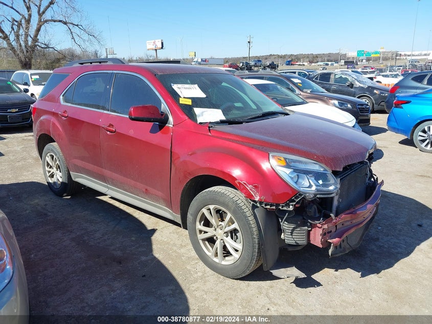 VIN 2GNALCEK6H1510996 2017 CHEVROLET EQUINOX LT