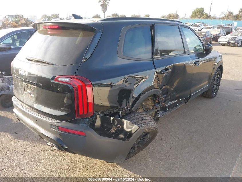 VIN 5XYP3DHC2NG215067 2022 KIA TELLURIDE EX