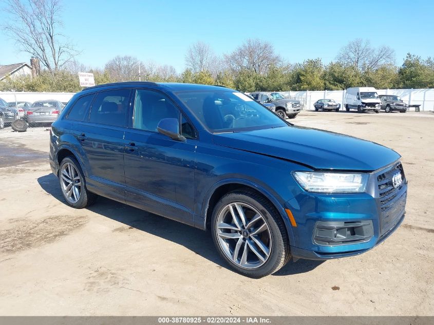 2018 Audi Q7 3.0T Premium VIN: WA1VAAF7XJD050356 Lot: 38780925