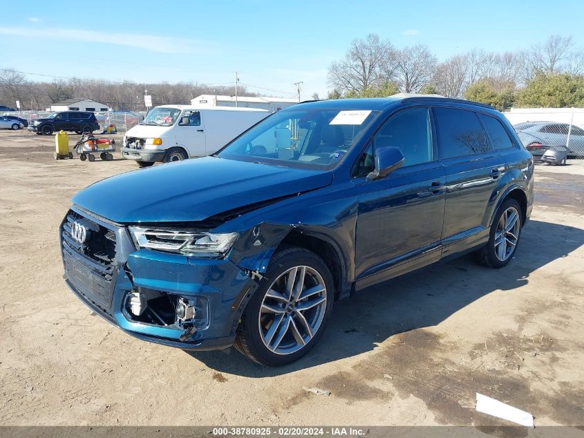 2018 Audi Q7 3.0T Premium VIN: WA1VAAF7XJD050356 Lot: 38780925