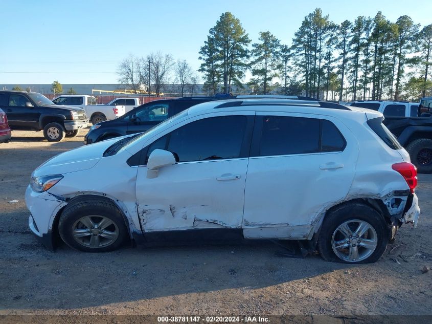 2020 Chevrolet Trax Fwd Lt VIN: 3GNCJLSB7LL227016 Lot: 38781147