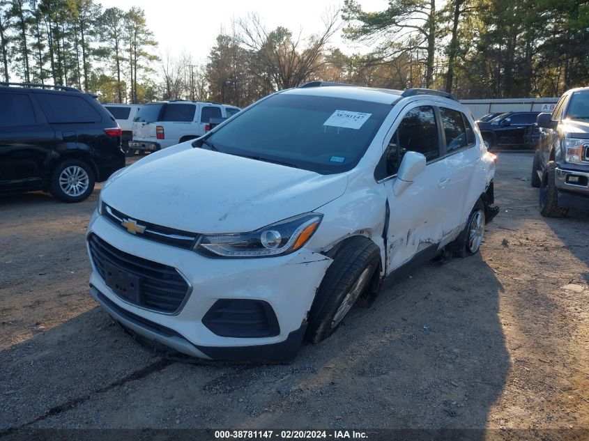 2020 Chevrolet Trax Fwd Lt VIN: 3GNCJLSB7LL227016 Lot: 38781147