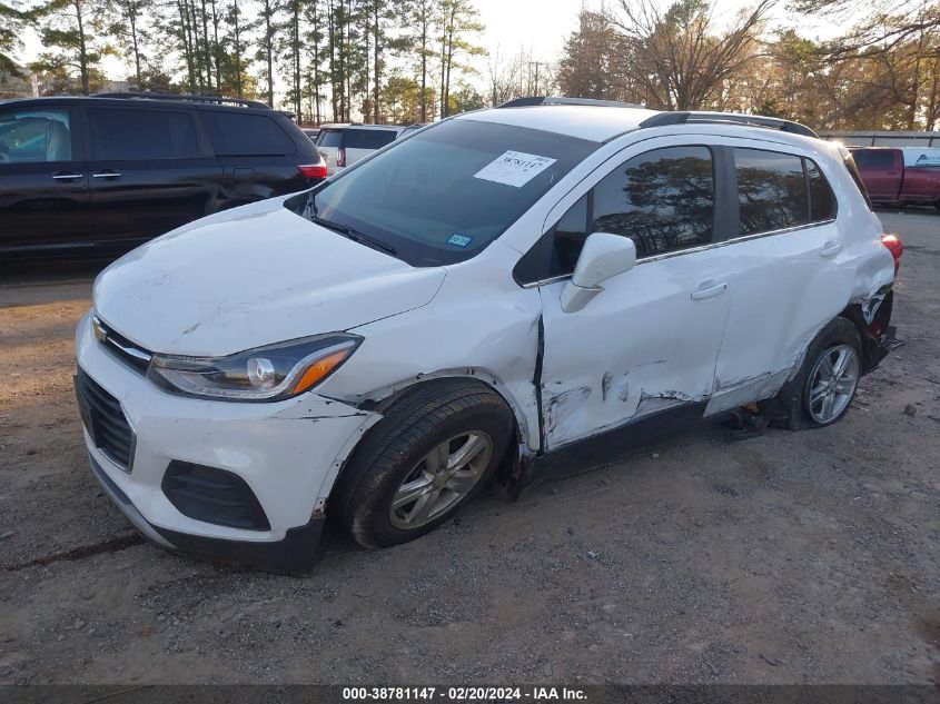 2020 Chevrolet Trax Fwd Lt VIN: 3GNCJLSB7LL227016 Lot: 38781147