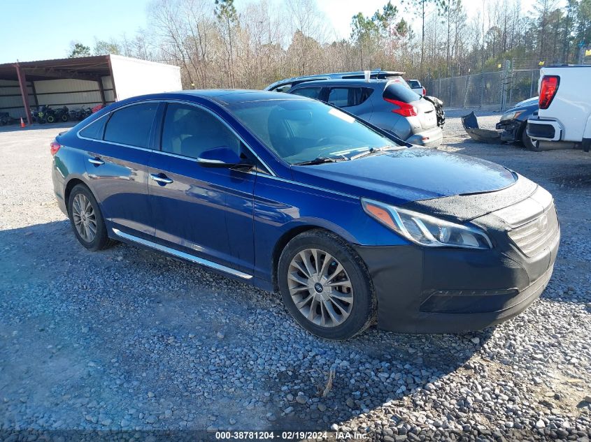 2015 HYUNDAI SONATA SPORT/LIMITED - 5NPE34AF5FH123246