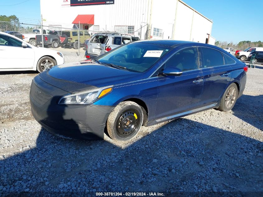 5NPE34AF5FH123246 2015 HYUNDAI SONATA - Image 2