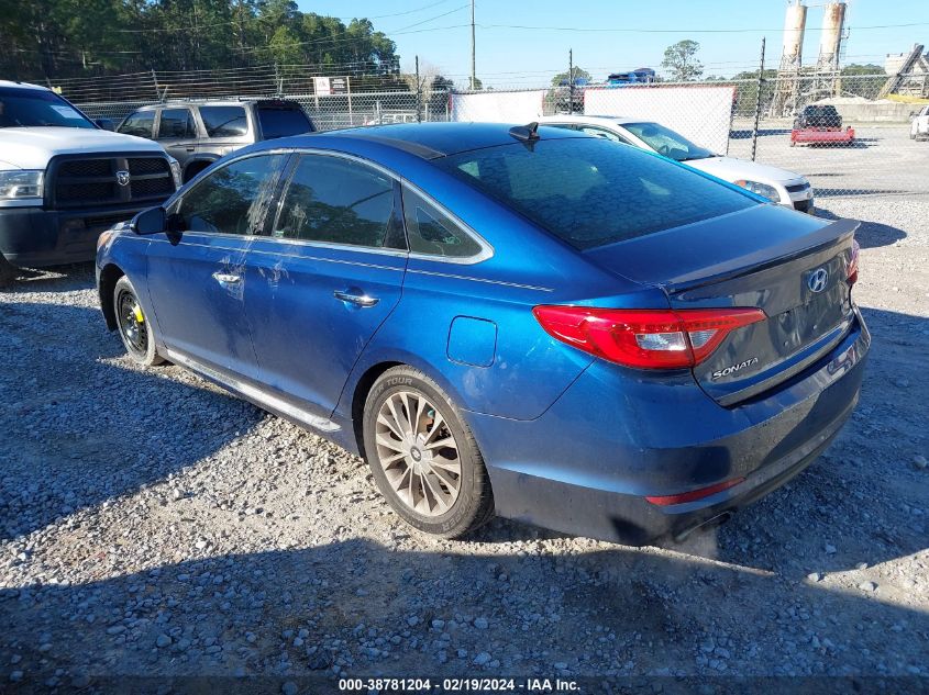 2015 Hyundai Sonata Limited VIN: 5NPE34AF5FH123246 Lot: 38781204