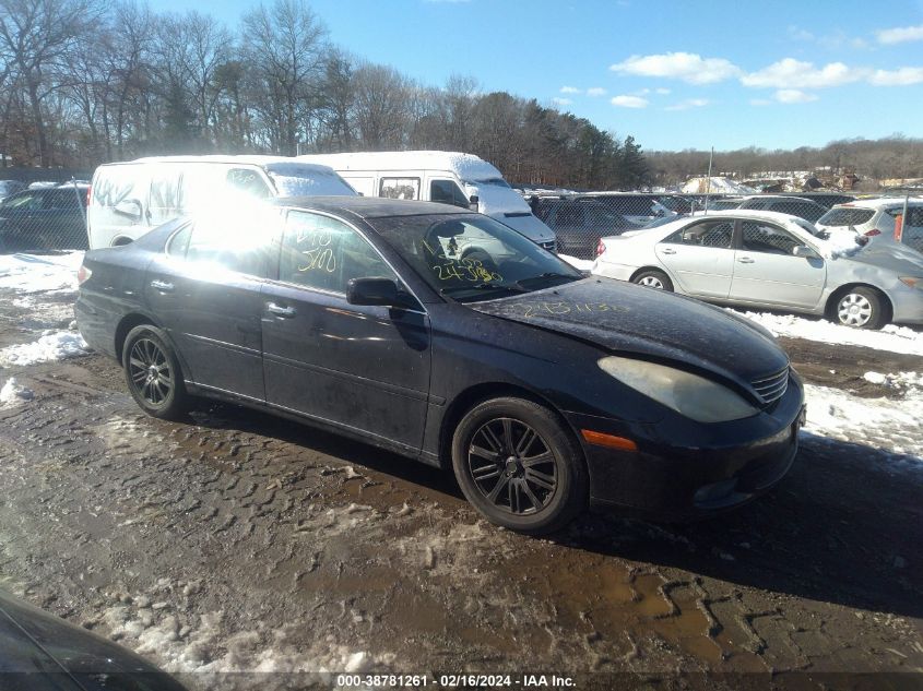 2004 Lexus Es 330 VIN: JTHBA30G345037250 Lot: 38781261