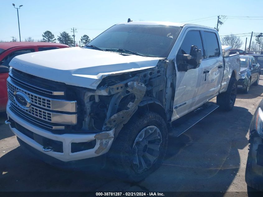 2019 Ford F-250 Platinum VIN: 1FT7W2BT4KED60474 Lot: 38781287